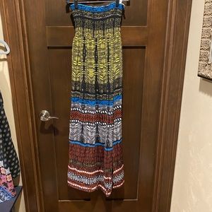 Strapless Maxi Dress